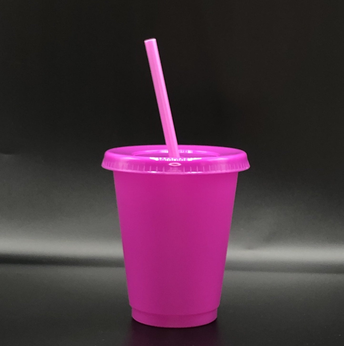 Single 16oz solid color cups