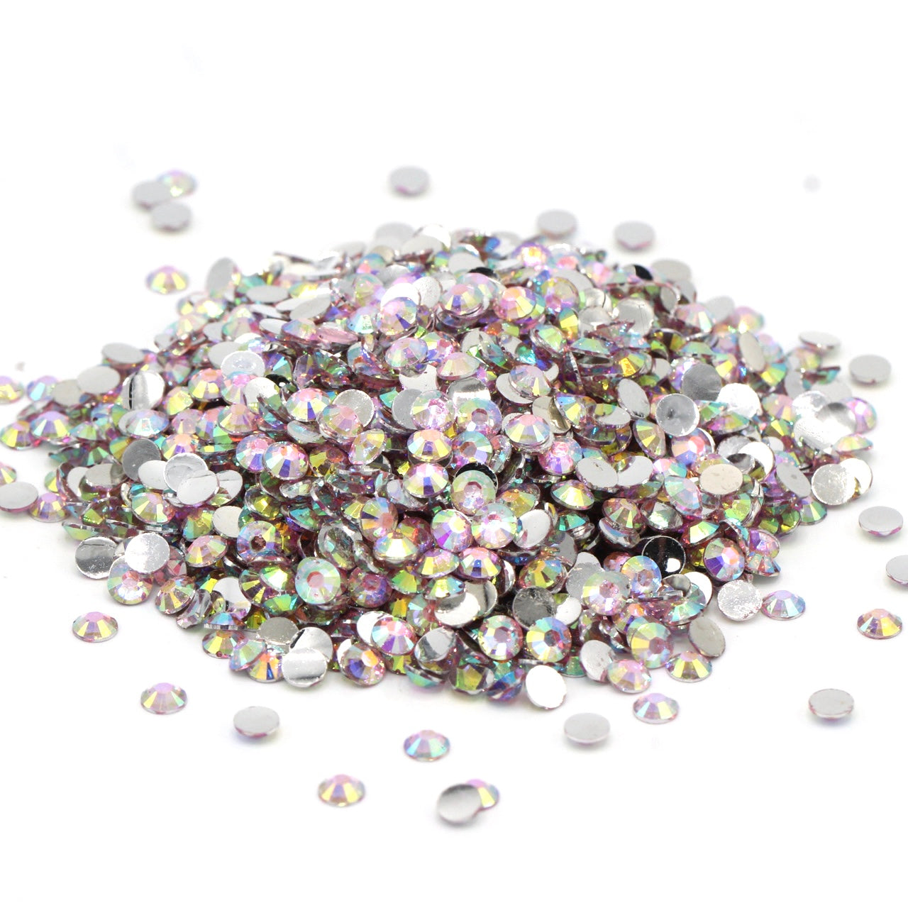 Resin Silver Base Lt Pink AB