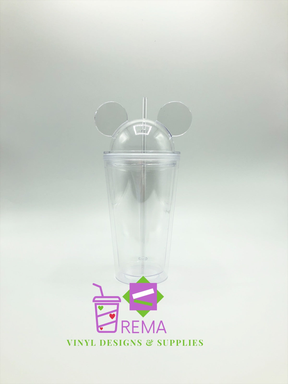 16oz Mickey and Minnie Acrylic Tumblers
