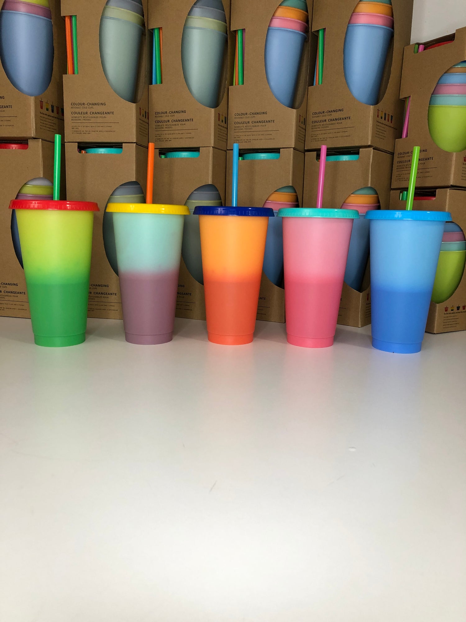 color changing cups