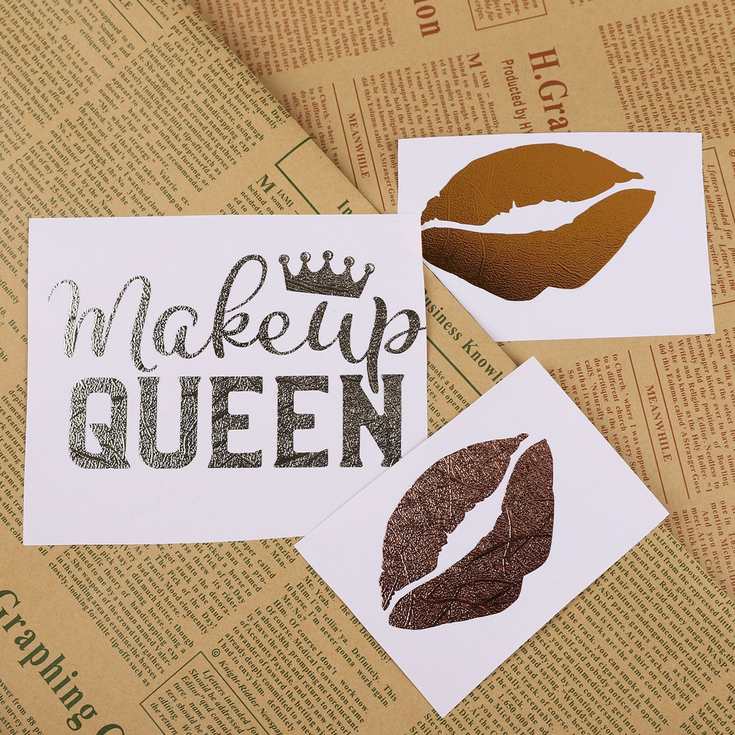 NEW Textured Metallic Adhesive Vinyl
