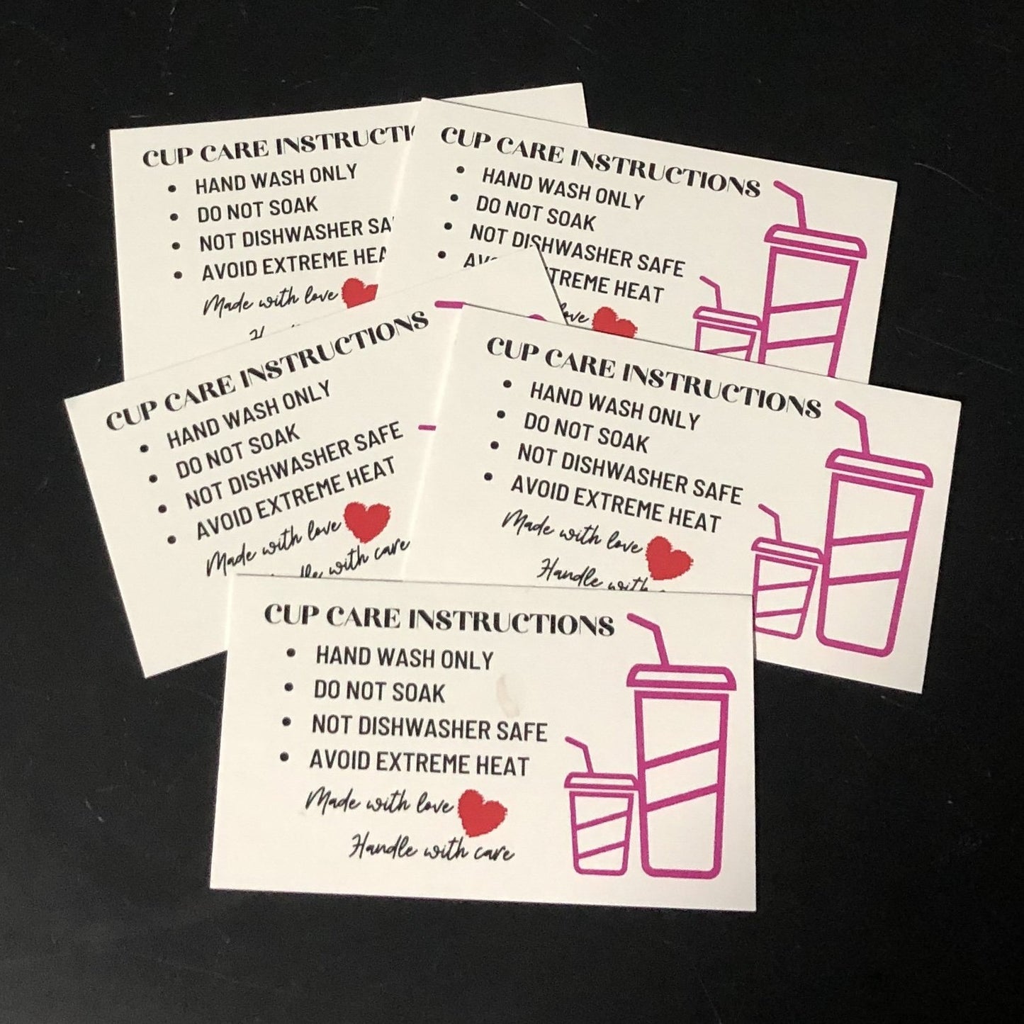Single 16oz Glitter cups