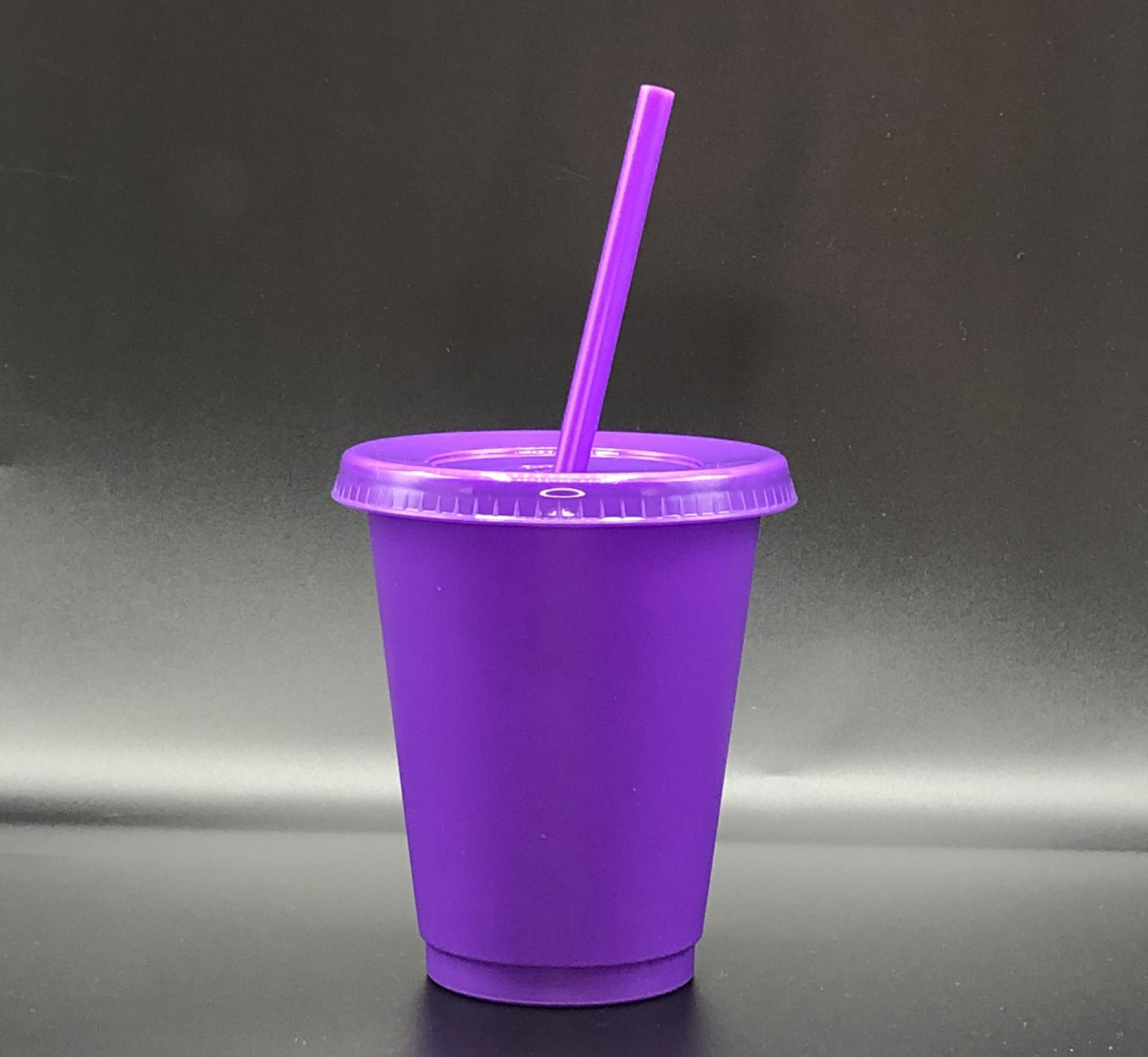 Single 16oz solid color cups