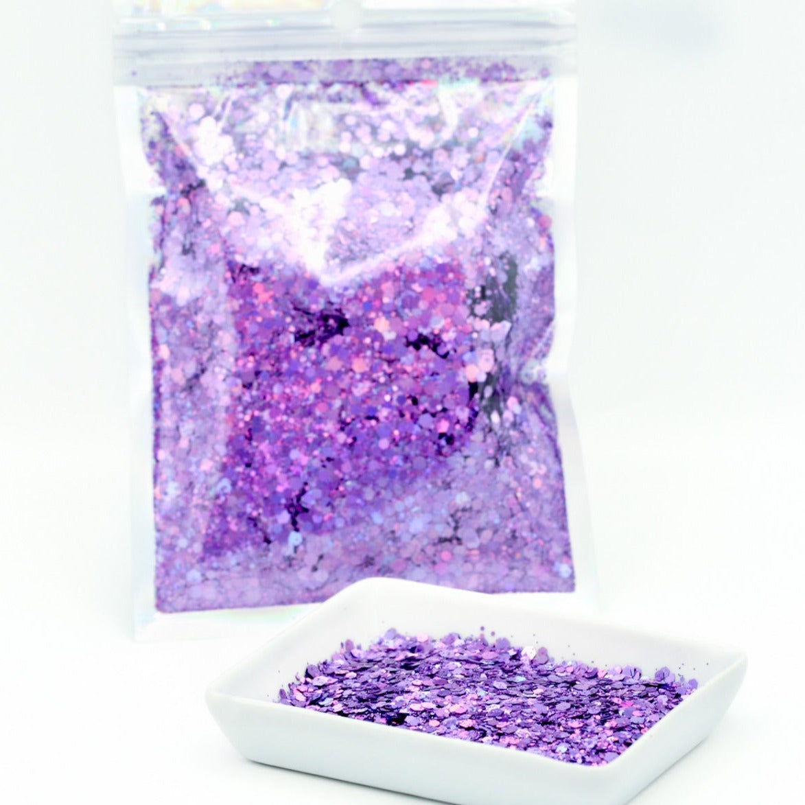 DREAMY LAVENDER CHUNKY GLITTER MIX