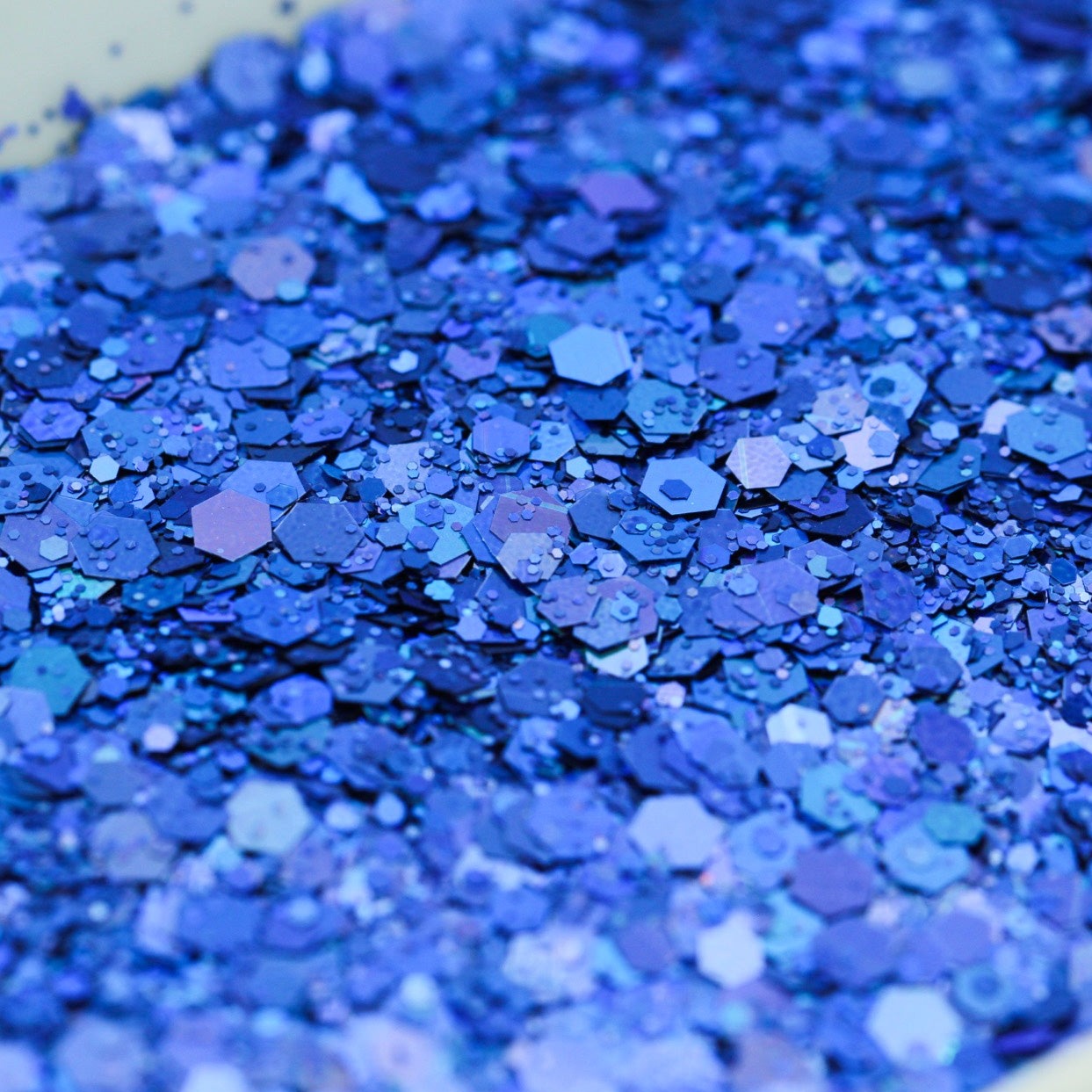 ELECTRIC BLUE CHUNKY GLITTER MIX