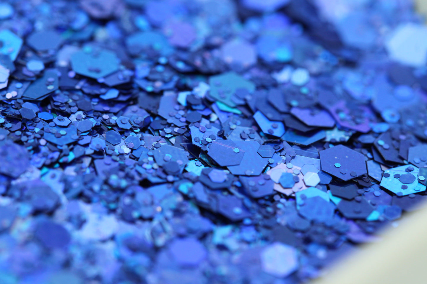 ELECTRIC BLUE CHUNKY GLITTER MIX