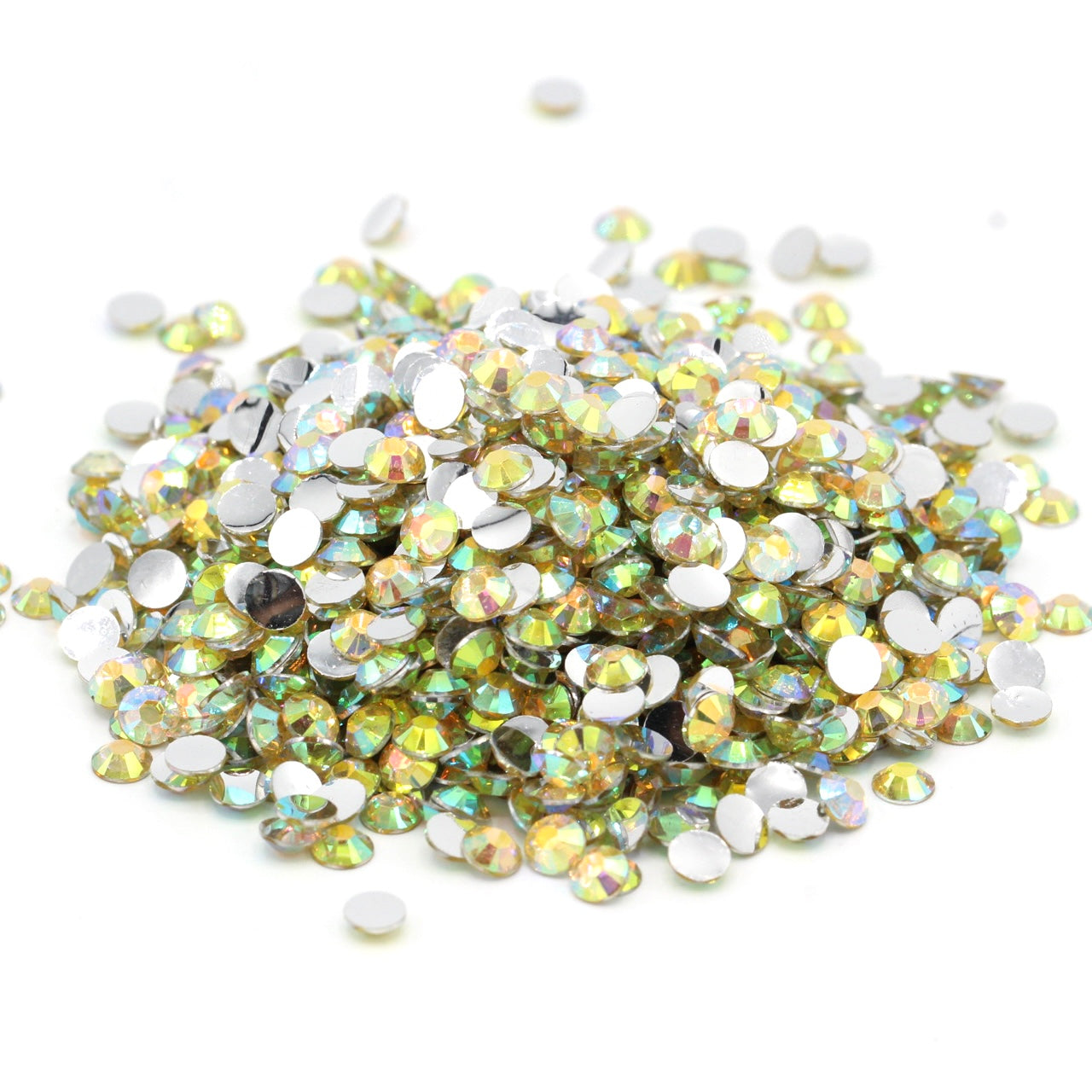 Resin Silver Base Lt Topaz AB