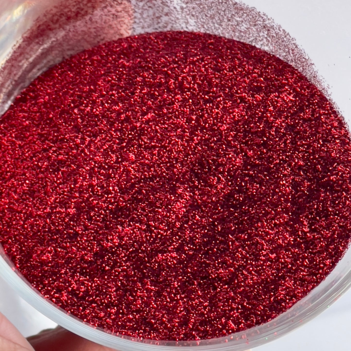Extra Fine Red Glitter