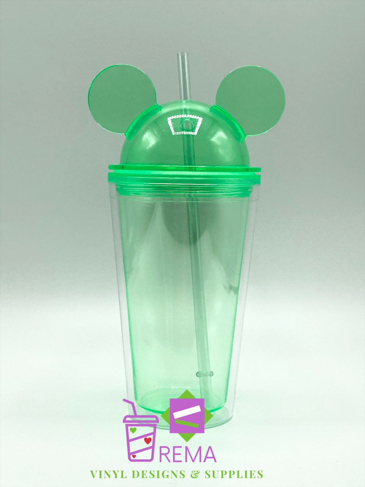 16oz Mickey and Minnie Acrylic Tumblers