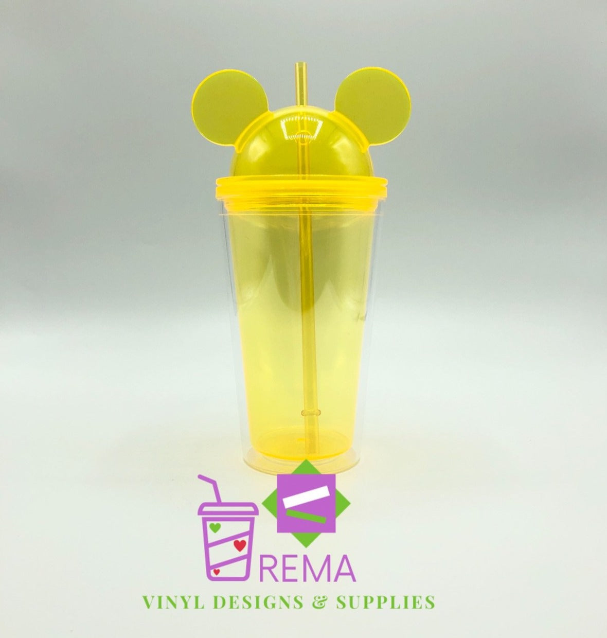 16oz Mickey and Minnie Acrylic Tumblers