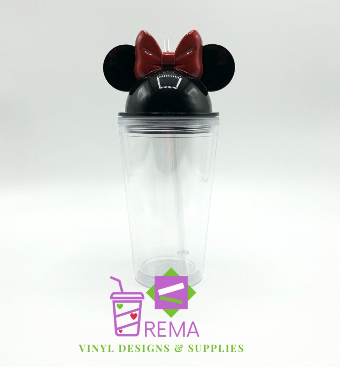 16oz Mickey and Minnie Acrylic Tumblers