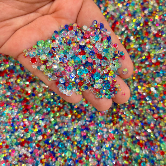 kaleidoscope Transparent Rhinestone Mix/ Jumbo Bag