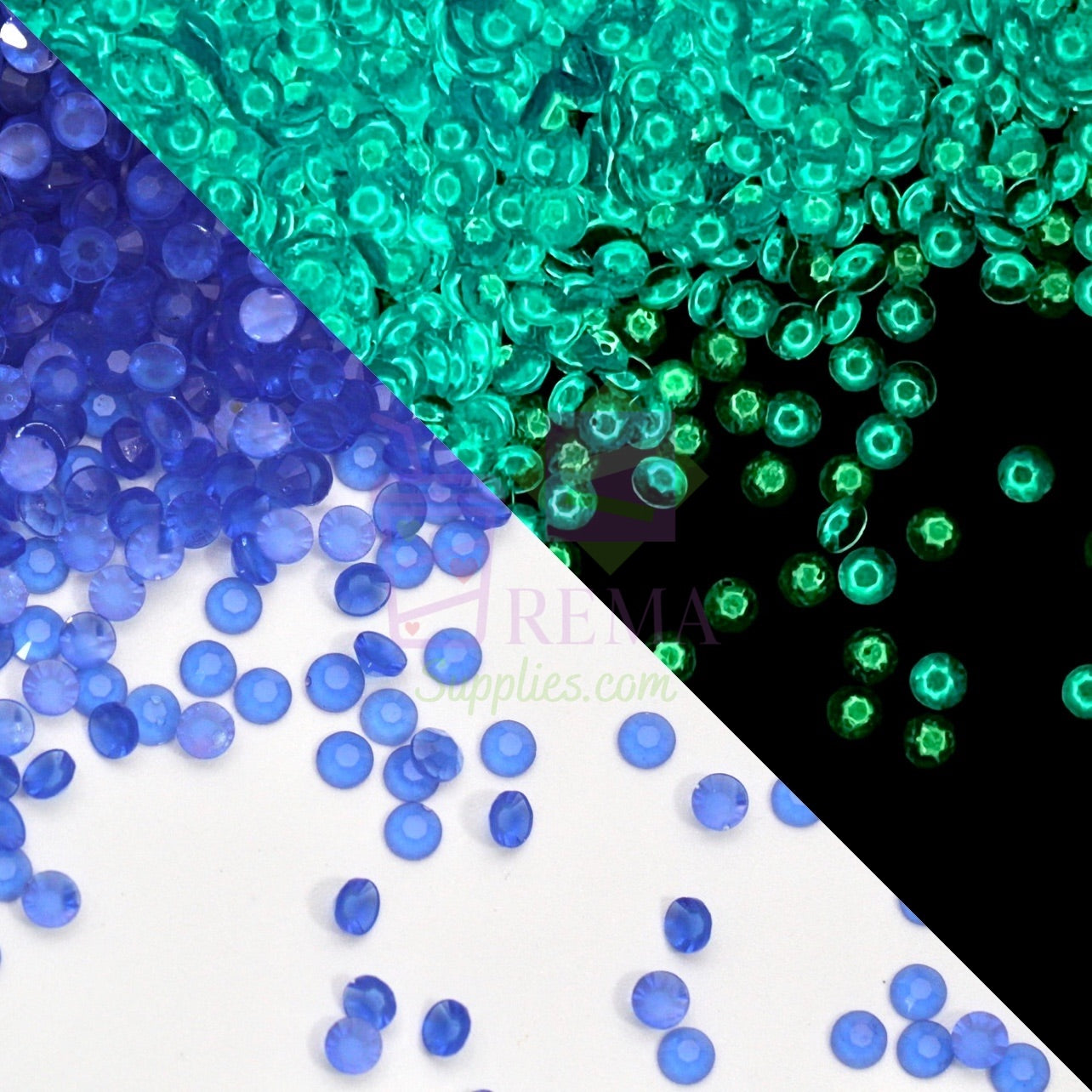 Glow In The Dark Rhinestones