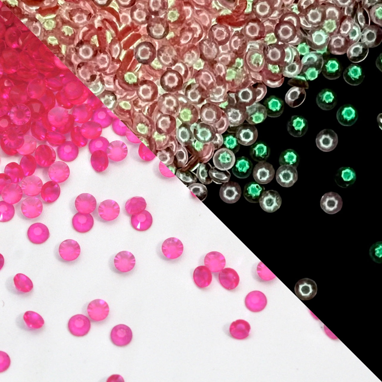 Glow In The Dark Rhinestones