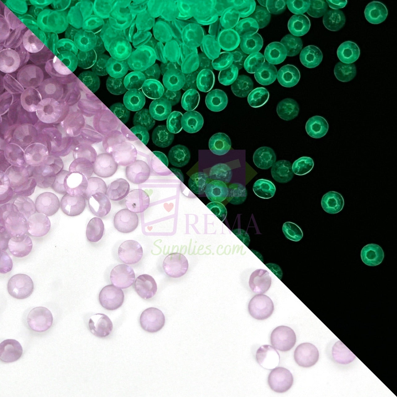 Glow In The Dark Rhinestones