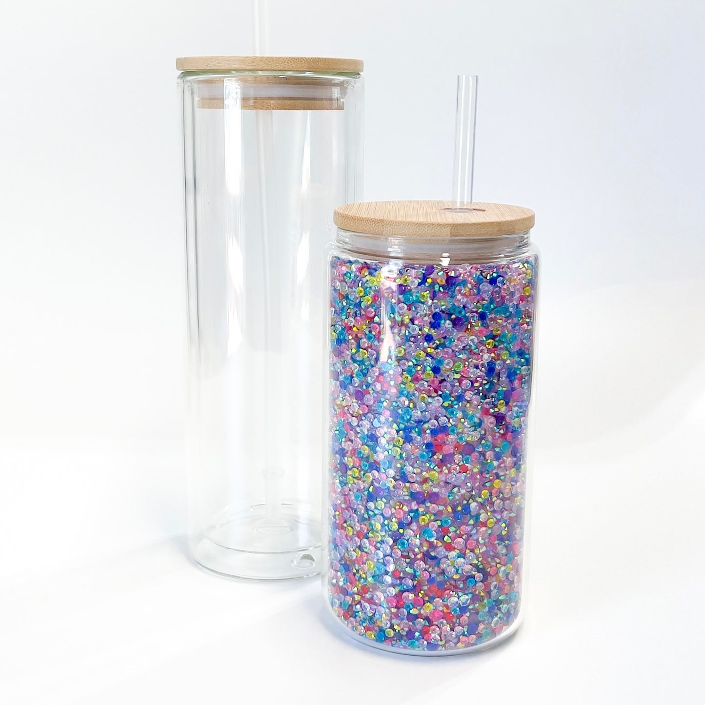 Double Wall Glass Can