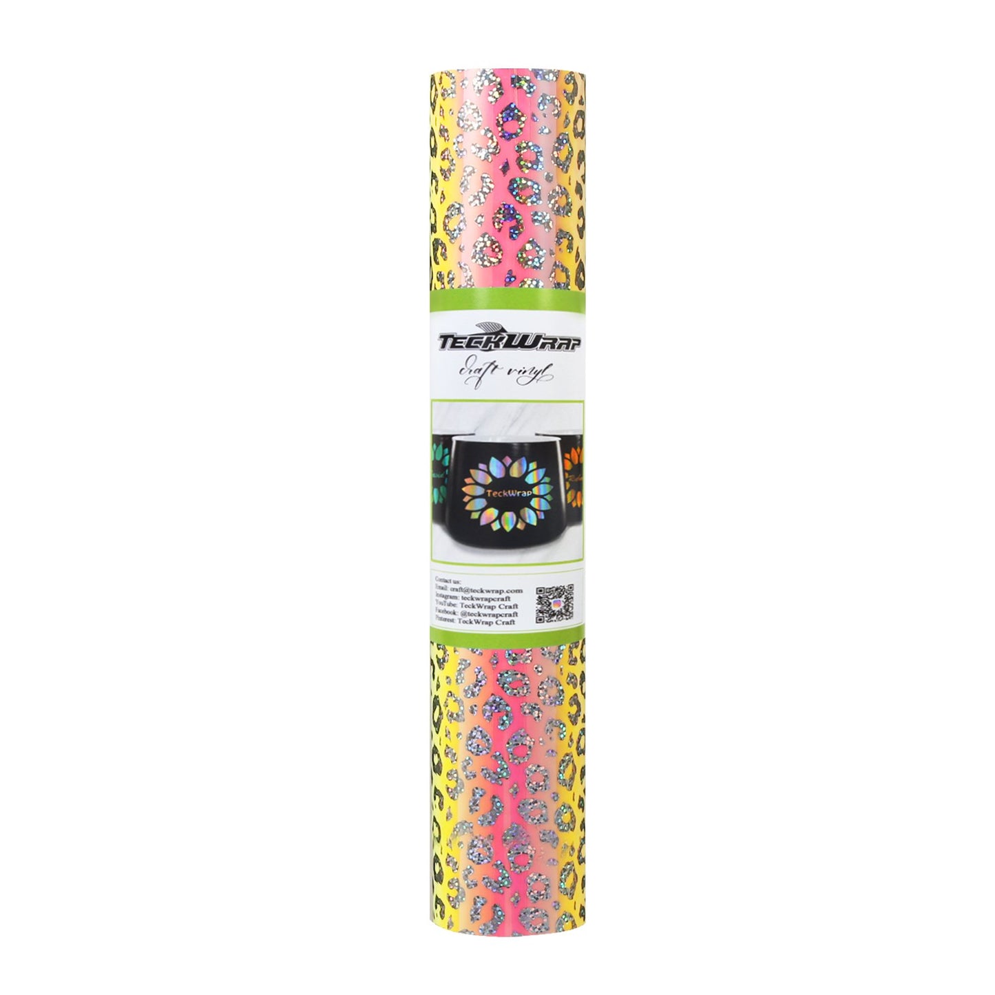 NEW Holographic Pattern Adhesive Vinyl Roll