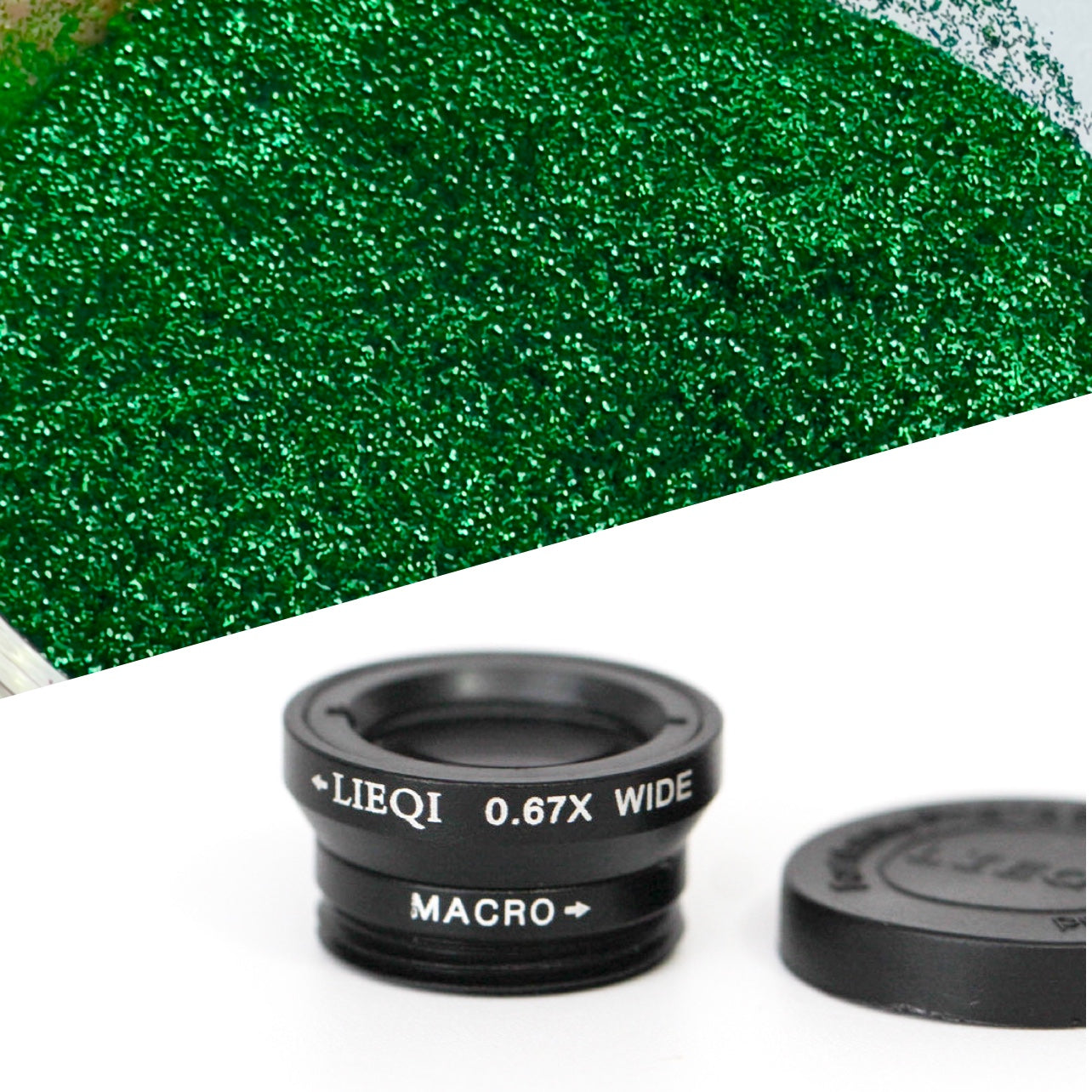 Cam Lens and Glitter Bundle