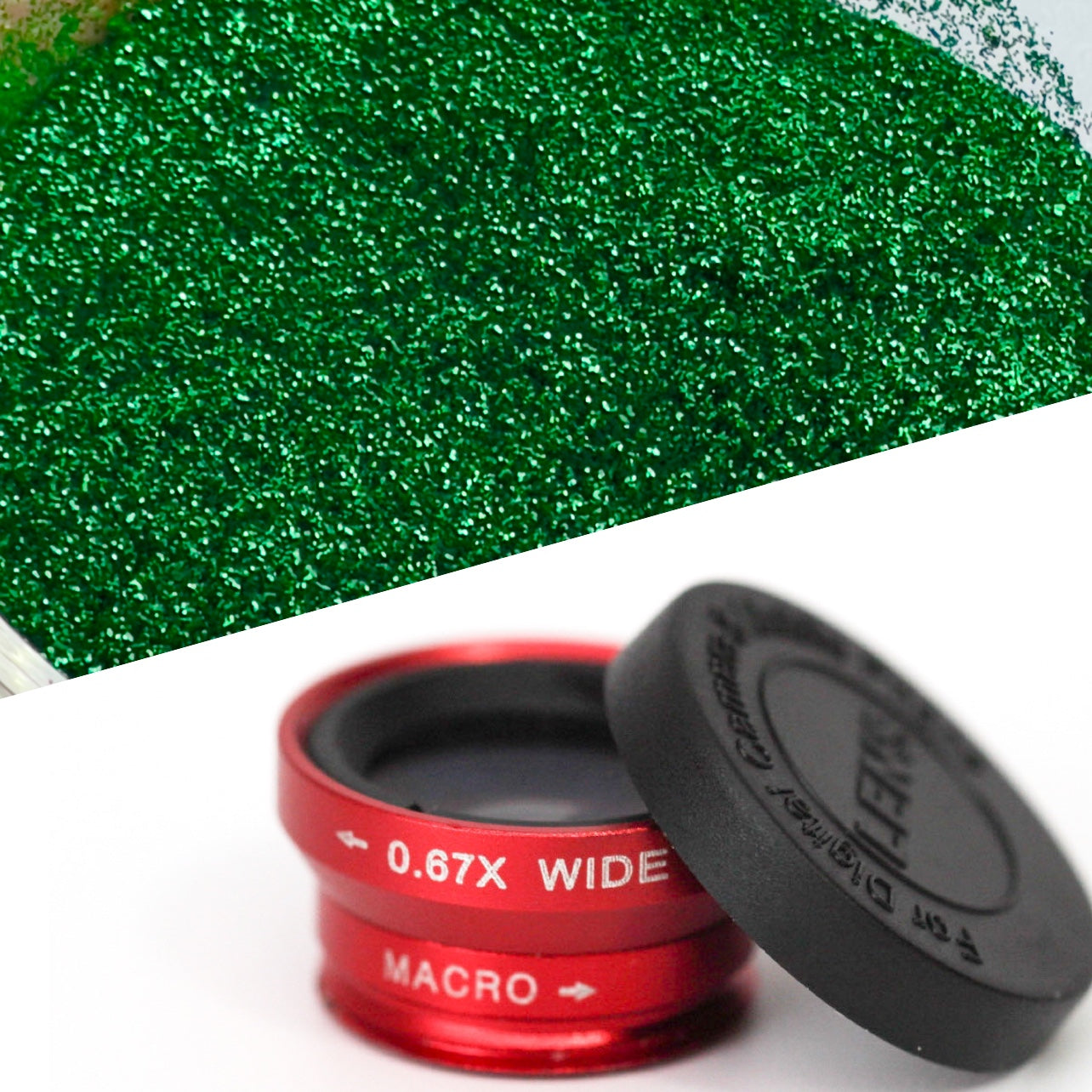 Cam Lens and Glitter Bundle